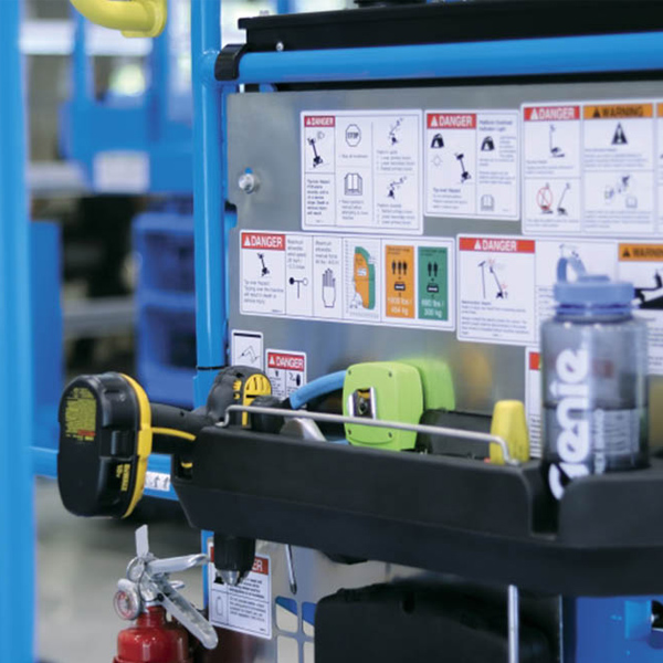 Genie® Boom Lift Tool Tray